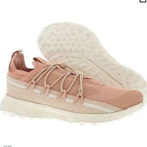 NEW adidas Terrex Voyager 21 Canvas Hiking Fz3338 Halo Blush W sz-7.5 Sneakers